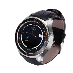 IQI I2 Android Smart Watch - 3G, Android 5.1, GPS, Bluetooth 4.0, Wi-Fi, Play Store, Pedometer, Heart Rate Monitor (Silver)