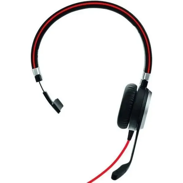 Jabra Evolve 40 UC Mono Headset USB passive Noise Cancellation