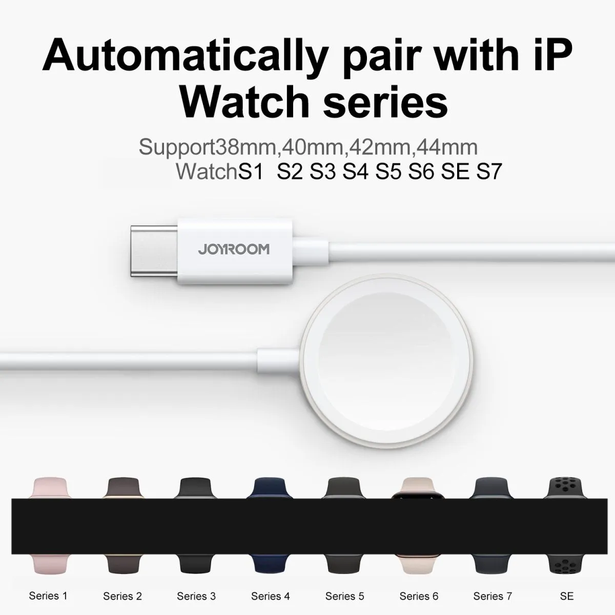Joyroom S-IW004 Type C Watch Magnetic Wireless Charger
