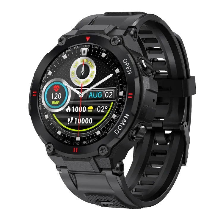 K22 Smartwatch with 1.28" IPS Display, Menstrual Cycle Alerts, Bluetooth Calling, and Sleep Tracking