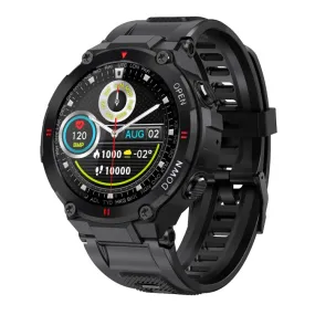 K22 Smartwatch with 1.28" IPS Display, Menstrual Cycle Alerts, Bluetooth Calling, and Sleep Tracking