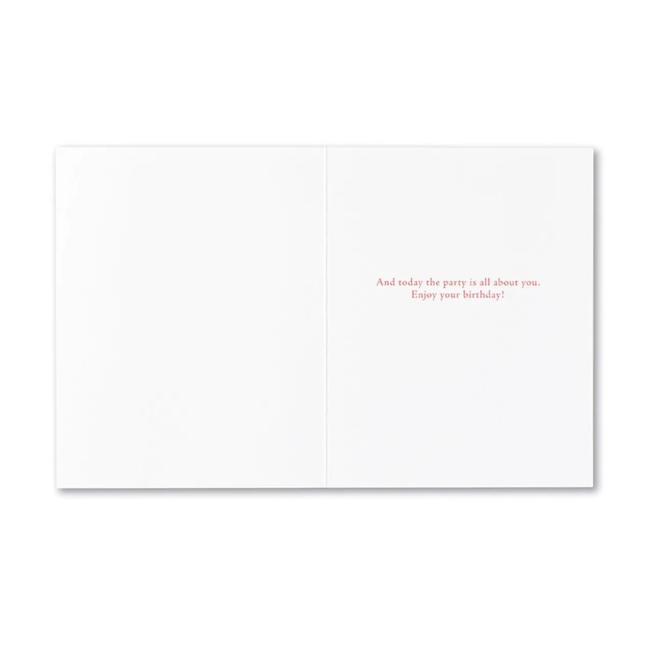 Life Is The Best Party Birthday Card