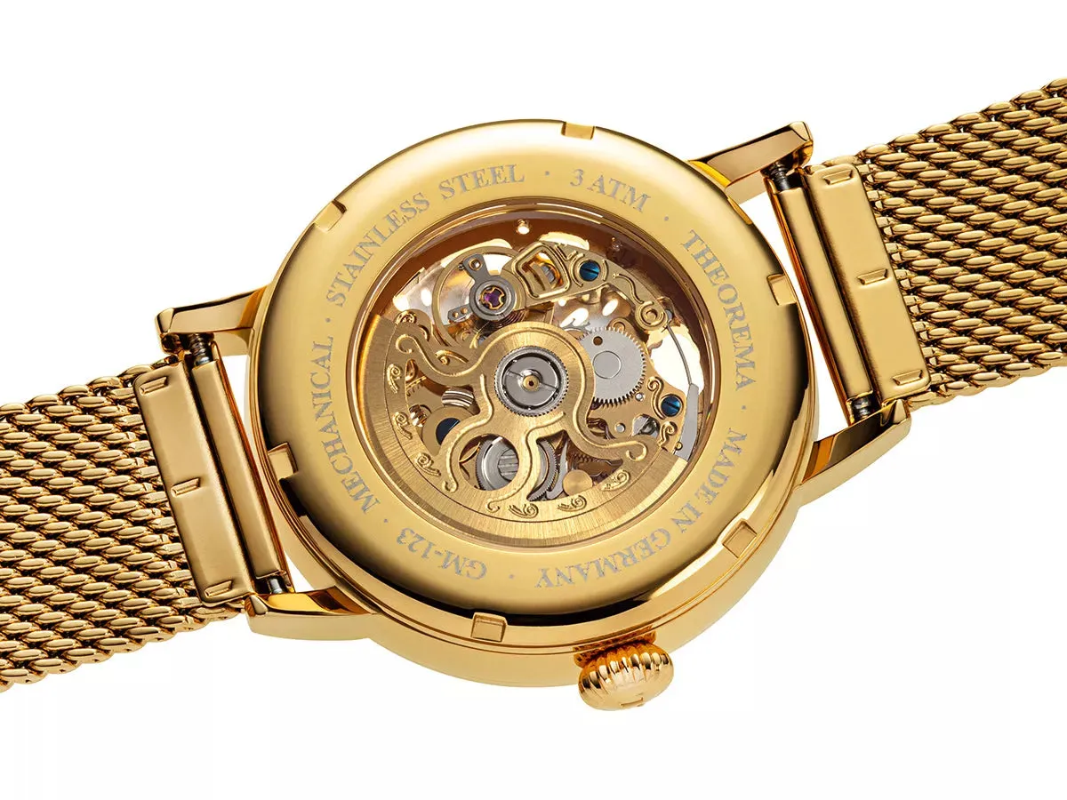 Madame Butterfly Theorema - GM-123-14 |Gold| Made in Germany with 82 Swarovski