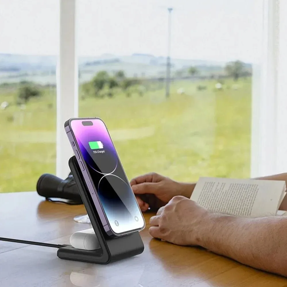 MagPulse Charging Tower: 2 in 1 MagSafe Charger