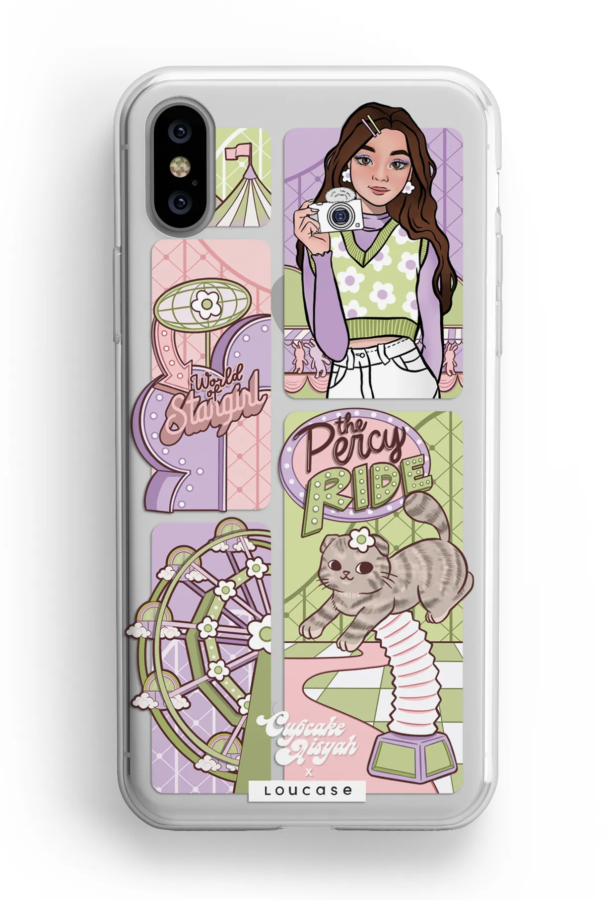 Main Attraction - KLEARLUX™ Limited Edition Cupcake Aisyah x Loucase Phone Case | LOUCASE