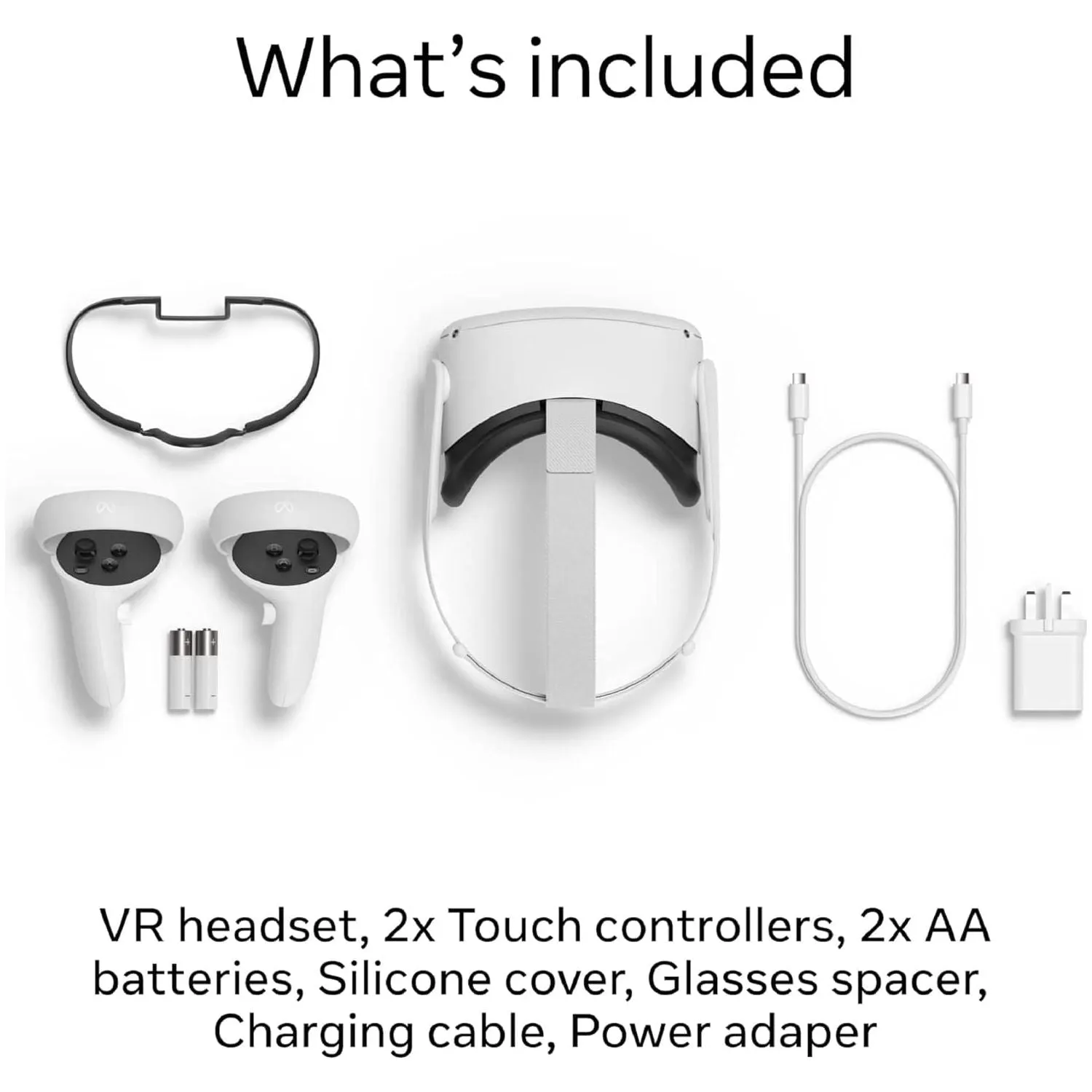 Meta Quest 2 VR Headset - 256 GB - Advanced All-In-One Virtual Reality System