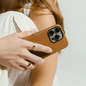 Modern Leather Case for iPhone 16 Series