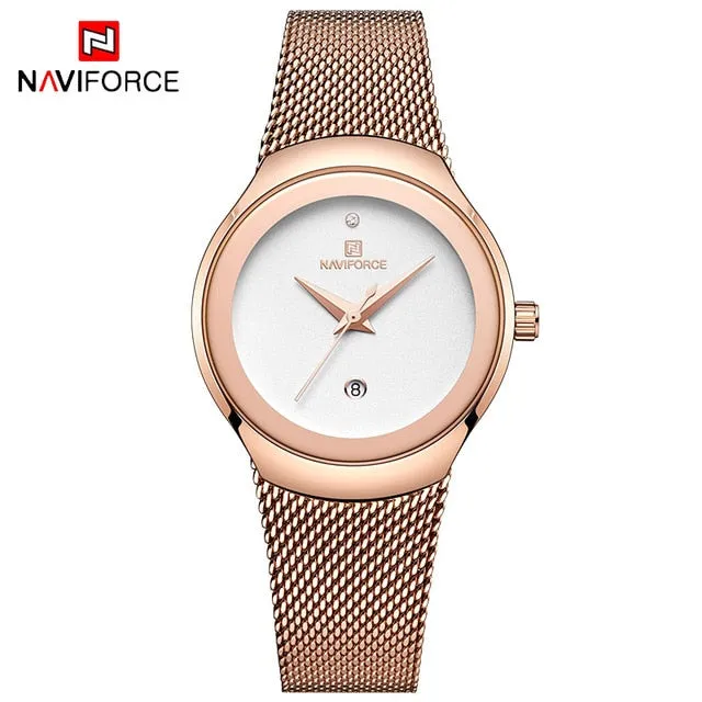 NAVIFORCE Luxury Brand Women Fashion Watch