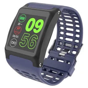 New IP67 Waterproof Bluetooth Pedometer Heart Rate Monitor Colour Display Smart Watch For Android iOS