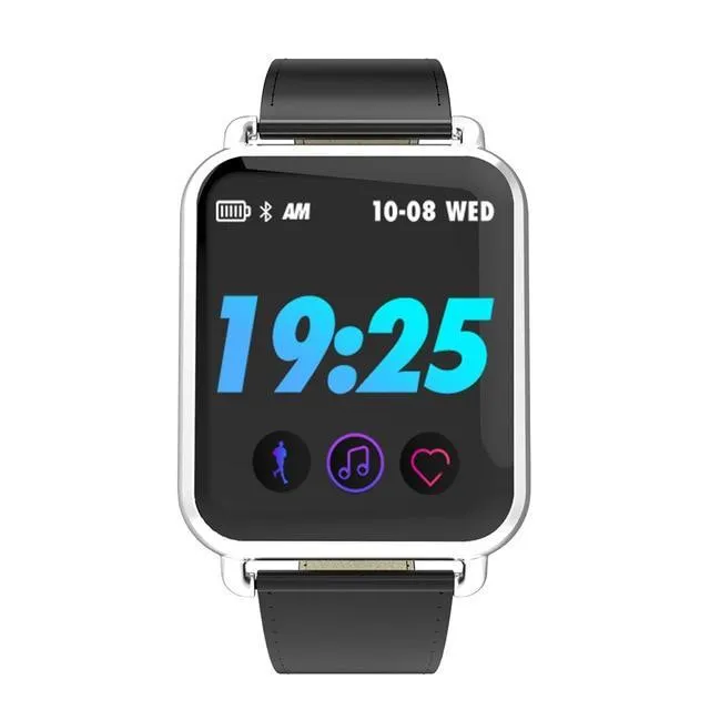 New IP67 Waterproof Dynamic Blood Oxygen Pressure Pedometer Fitness Tracker Heart Rate Smartwatch For Android iPhones