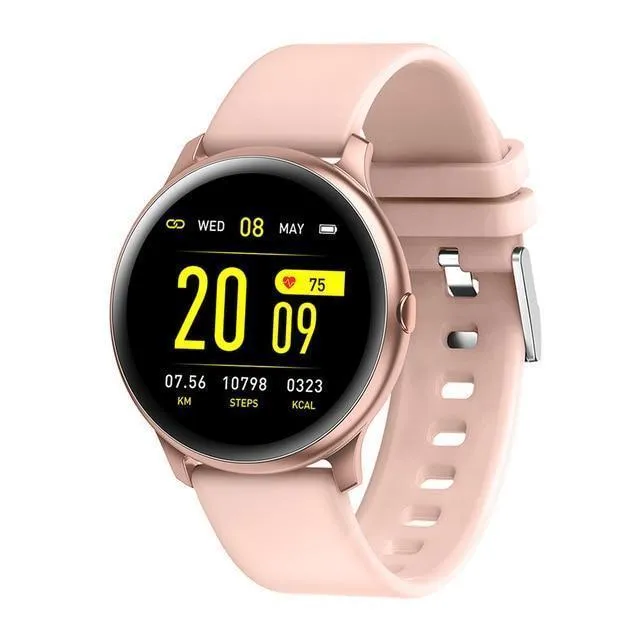 New IP67 Waterproof Multiple Sport Mode Heart Rate Fitness Tracker Weather Forecast Bluetooth Smartwatch