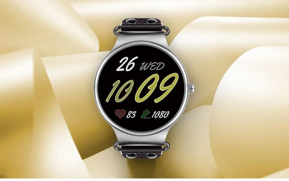 New Luxury 3G Android Smartwatch Phone with Quad Core 1.0GHz 8GB ROM GPS Heart Rate Pedometer