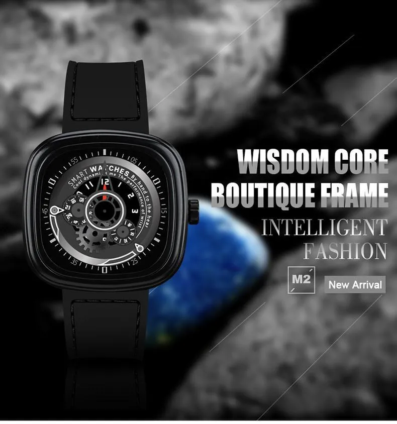 New Luxury Sports Bluetooth Smart Watch with Heart Rate Monitor Smartwatch Clock Touch Screen Android