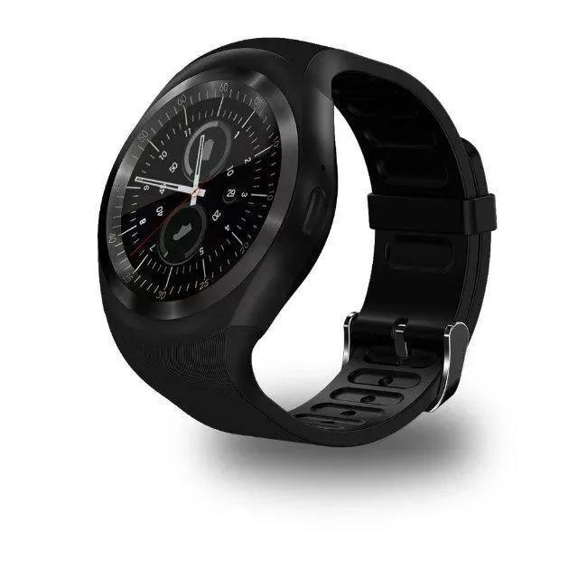 New Simplistic Round Business Smart Watch Support Nano SIM &TF Card with Whatsapp & Facebook for IOS Android