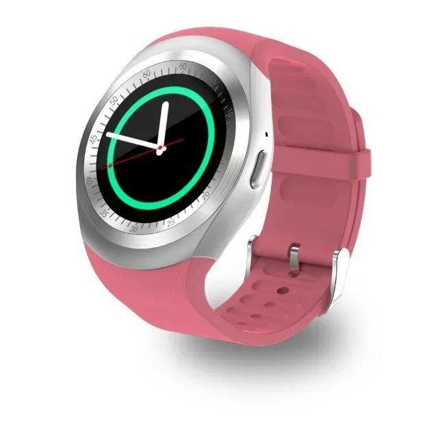 New Simplistic Round Business Smart Watch Support Nano SIM &TF Card with Whatsapp & Facebook for IOS Android
