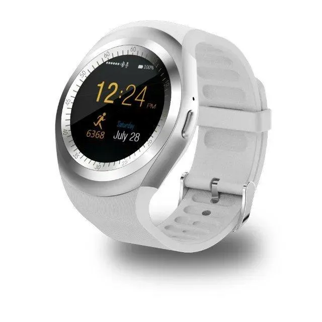 New Simplistic Round Business Smart Watch Support Nano SIM &TF Card with Whatsapp & Facebook for IOS Android
