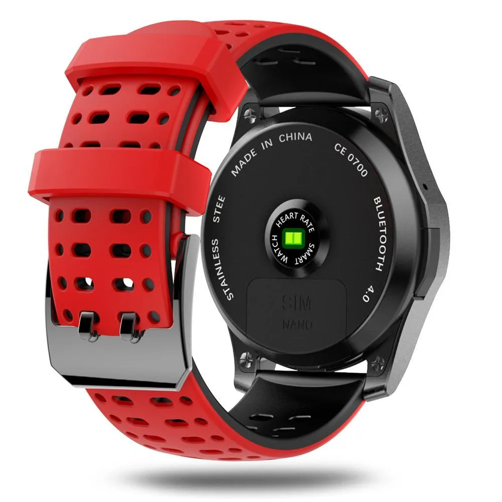 New Smart Watch Phone GPS Heart Rate Monitor Pedometer Blood Press Pedometer Stopwatch for Android IOS