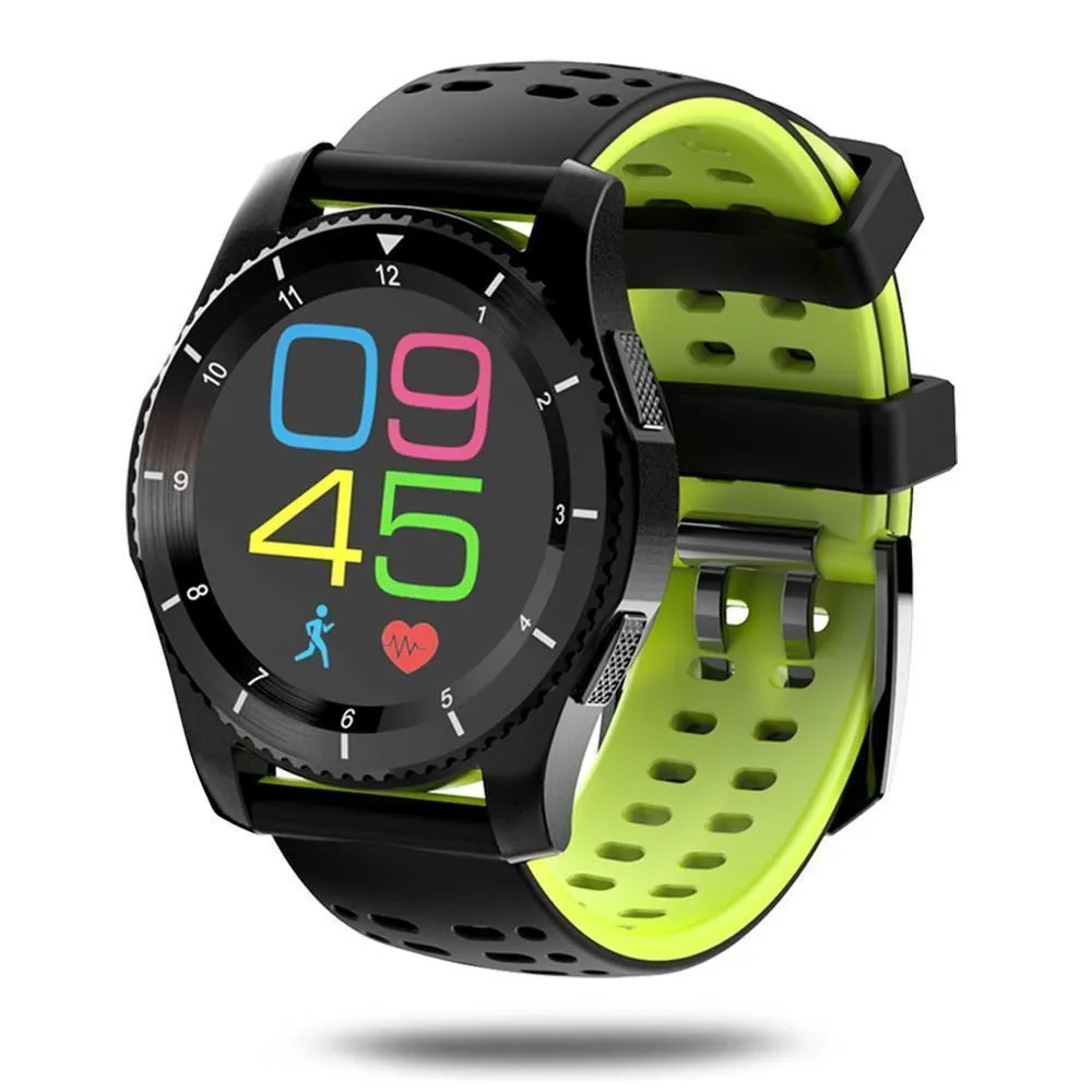 New Smart Watch Phone GPS Heart Rate Monitor Pedometer Blood Press Pedometer Stopwatch for Android IOS