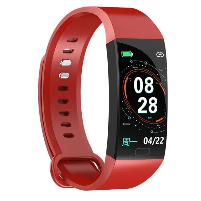 New Sport Fitness Tracker Waterproof Heart Rate Monitor Smart Wristband Watch For iPhones Android