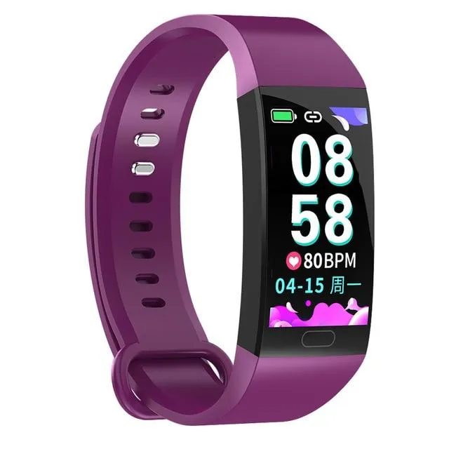 New Sport Fitness Tracker Waterproof Heart Rate Monitor Smart Wristband Watch For iPhones Android