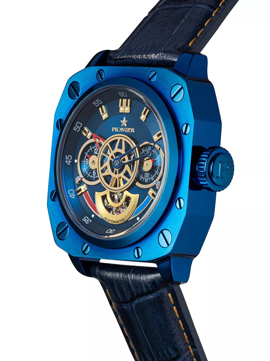 Newport Pionier P7003-5 | Blue | Automatic German Watch