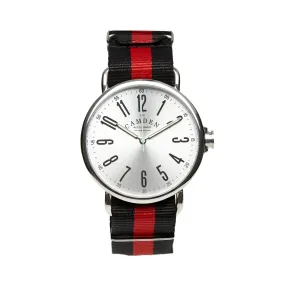 No.88 Steel and Red & Black Nato