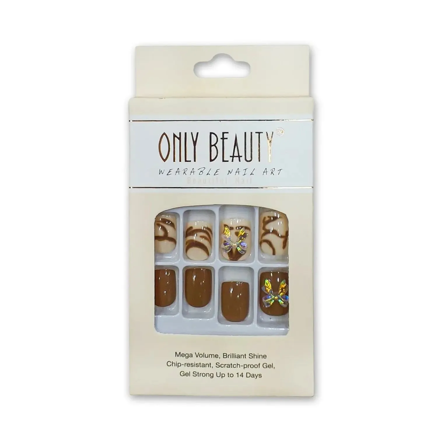 Only Beauty Wearable Nail Art 12pcs