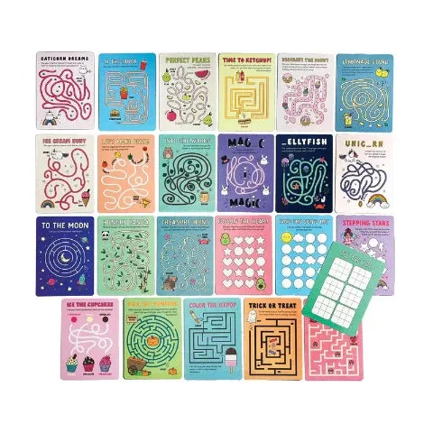 Ooly Activity Cards Mini Mazes