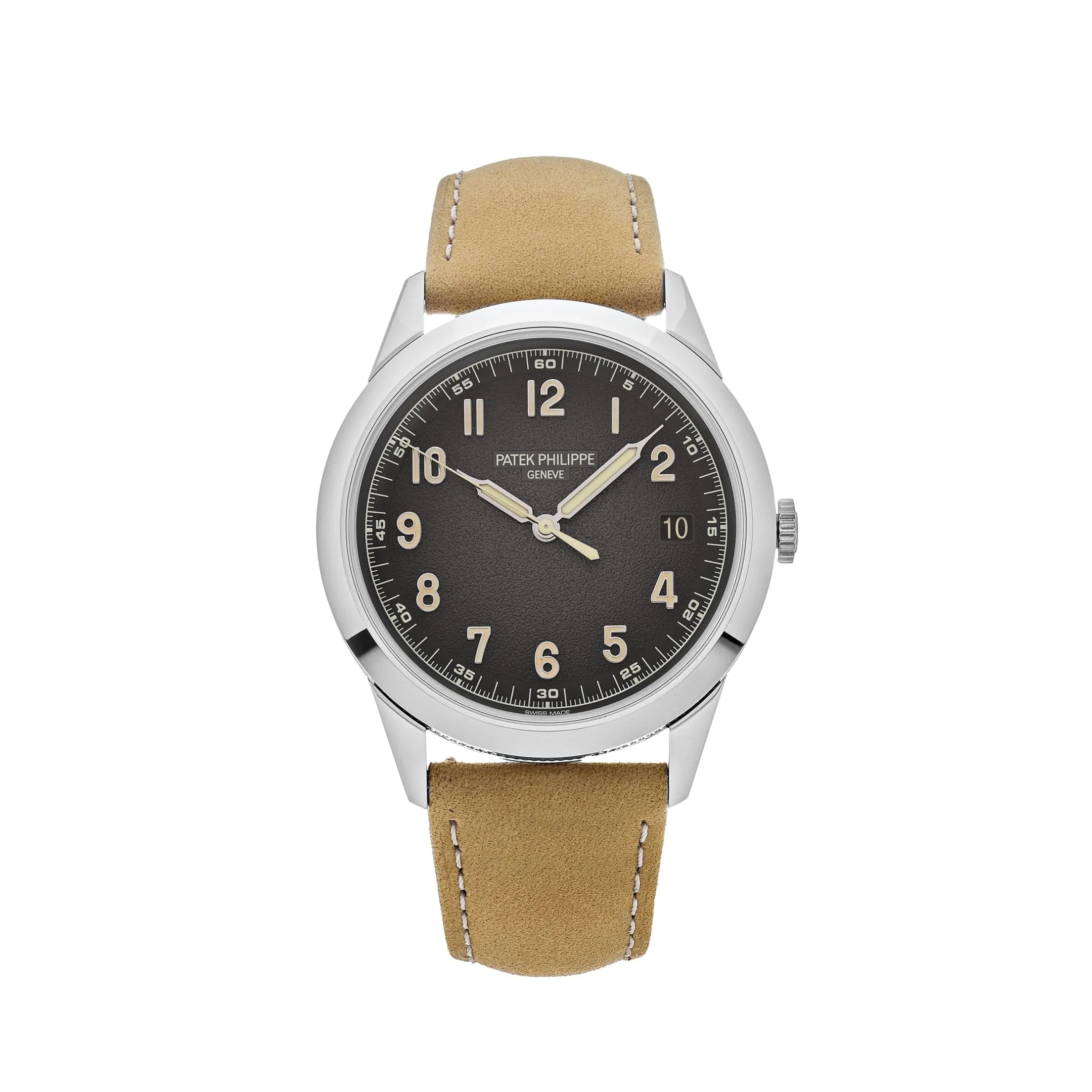 Patek Philippe Calatrava 5226G-001 White Gold Charcoal Dial Date (2023)