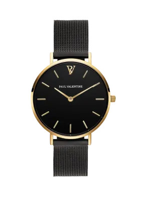 Pearl Gold Black Mesh
