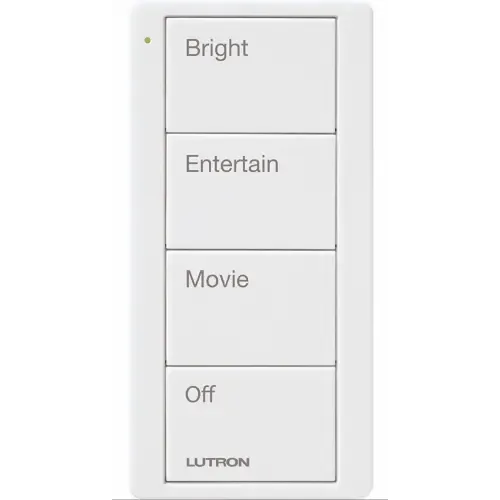 Pico 4 Button Scene Keypad (Family Room Text)