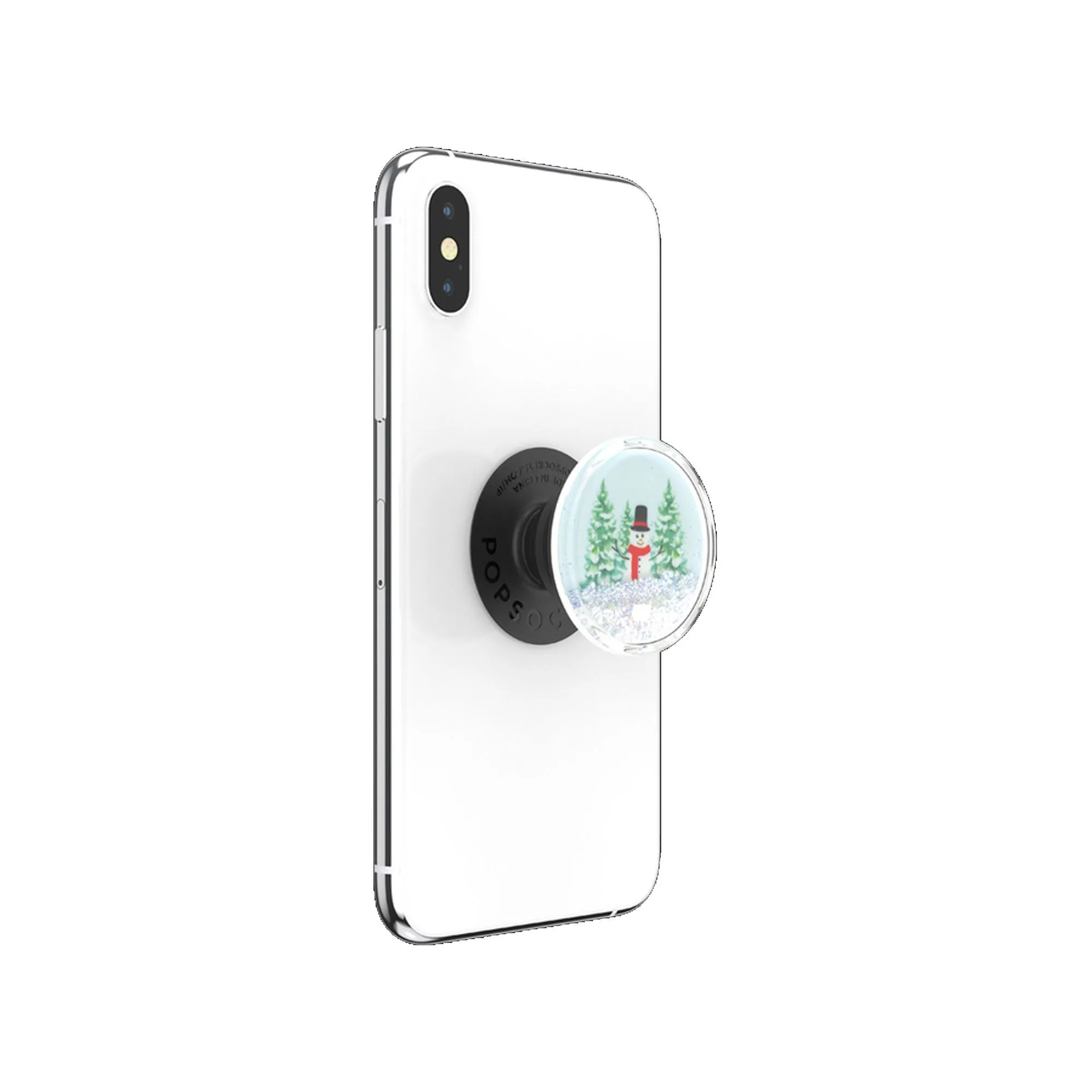 PopSockets PopGrip Luxe Swappable - Tidepool Snow Globe Wonderland