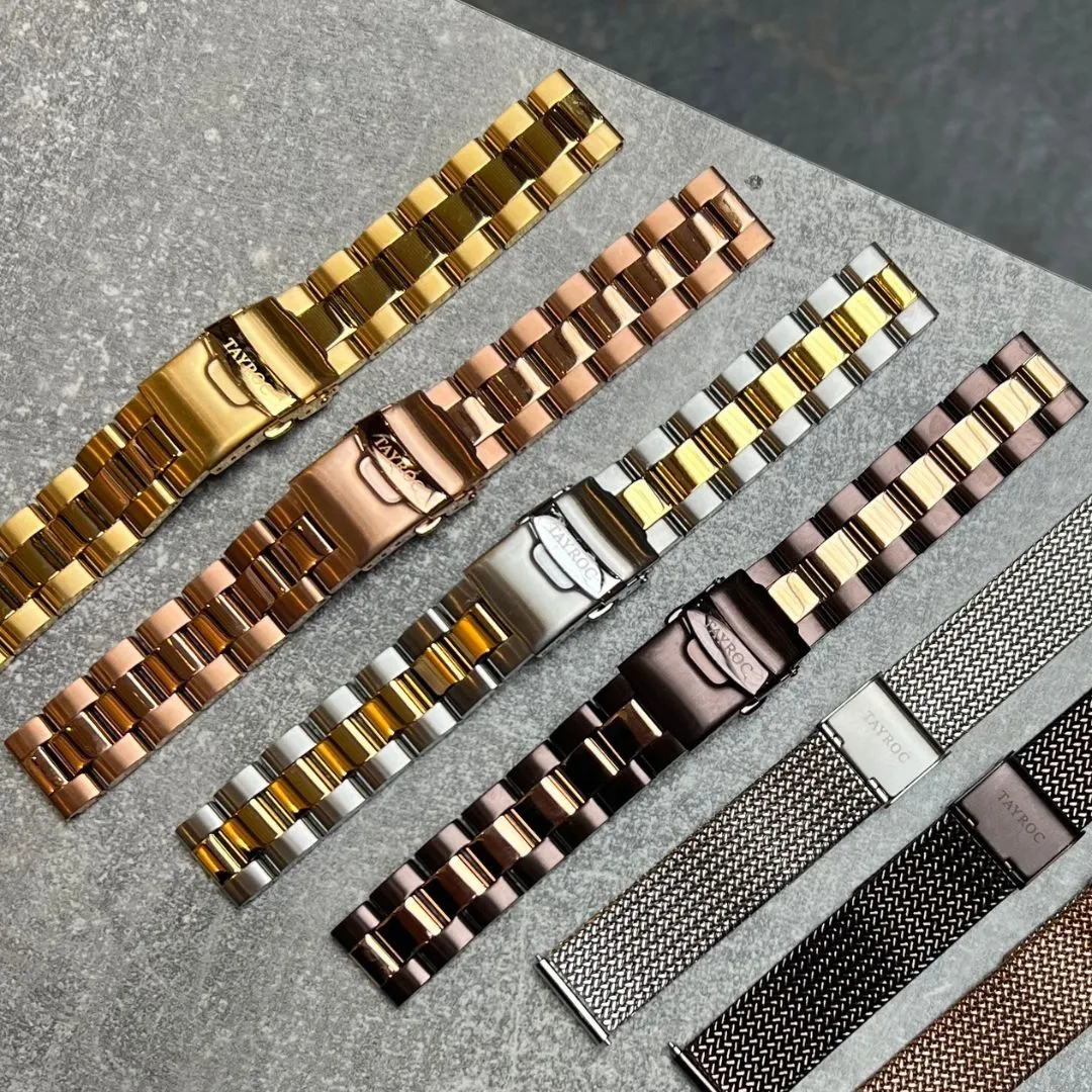 Rose Gold Link Strap 18mm