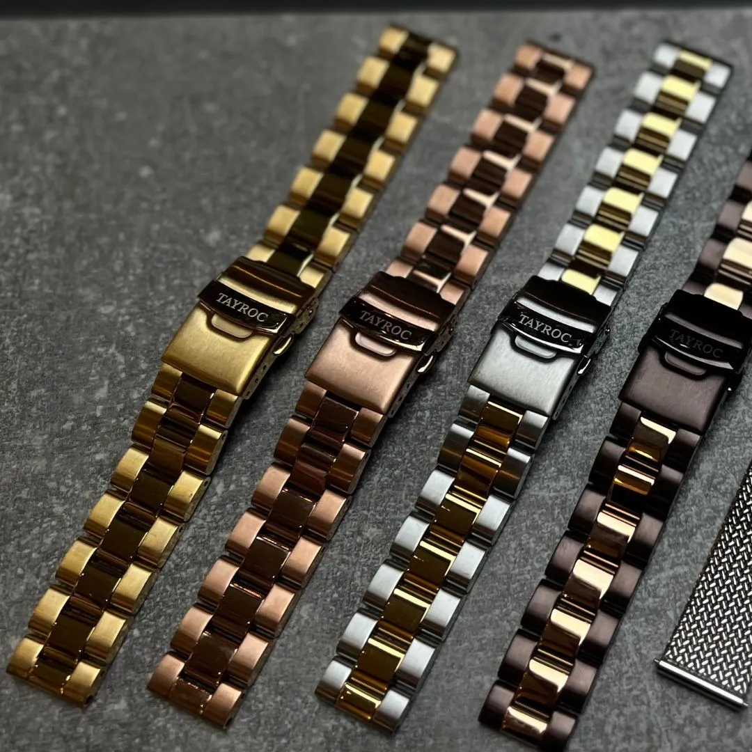 Rose Gold Link Strap 18mm