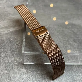 Rose Gold Mesh Strap 18mm