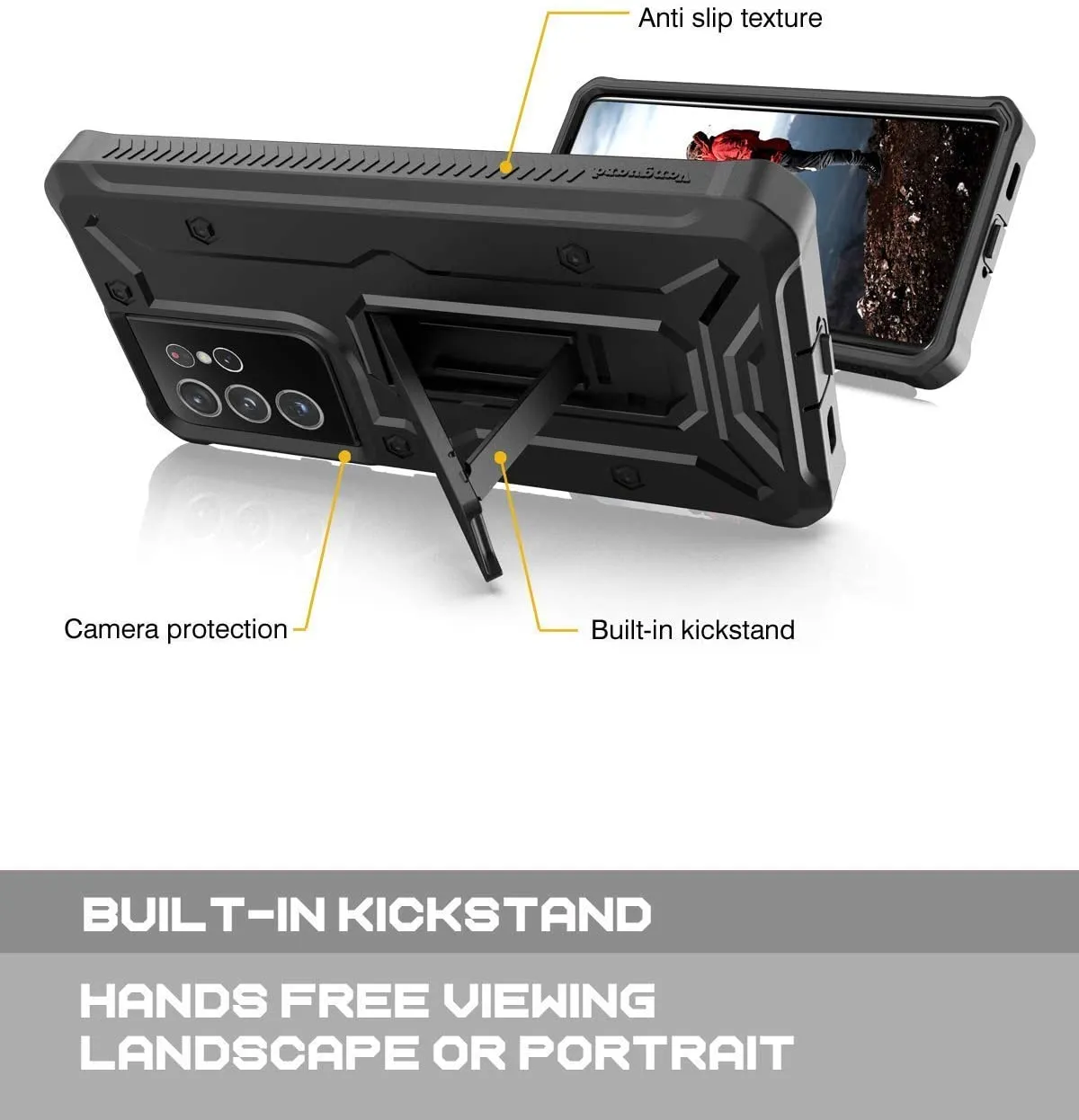 Samsung Galaxy S21 Ultra Military Grade Full-Body Rugged Case