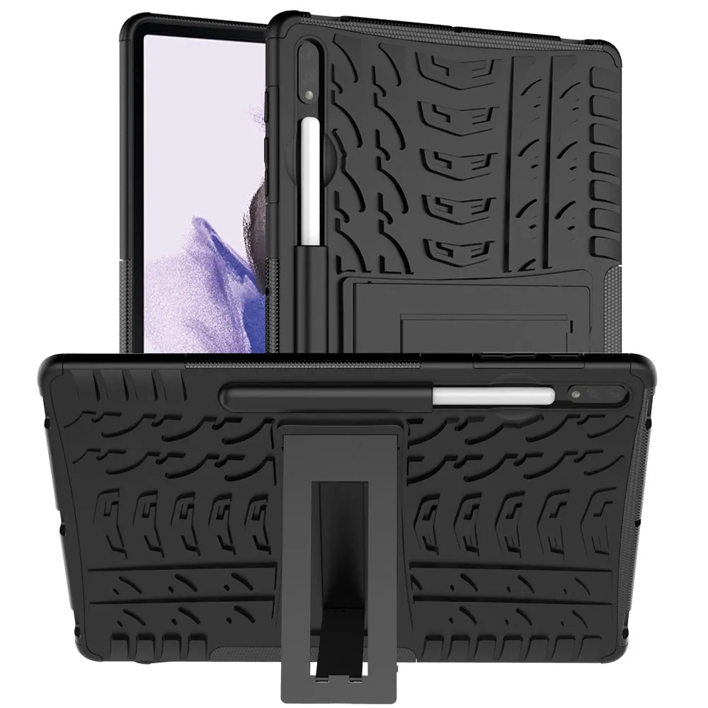 Samsung Galaxy Tab S7 / S7 Lite Hybrid Warrior Kickstand Case (T730, T735, T970, T976B)