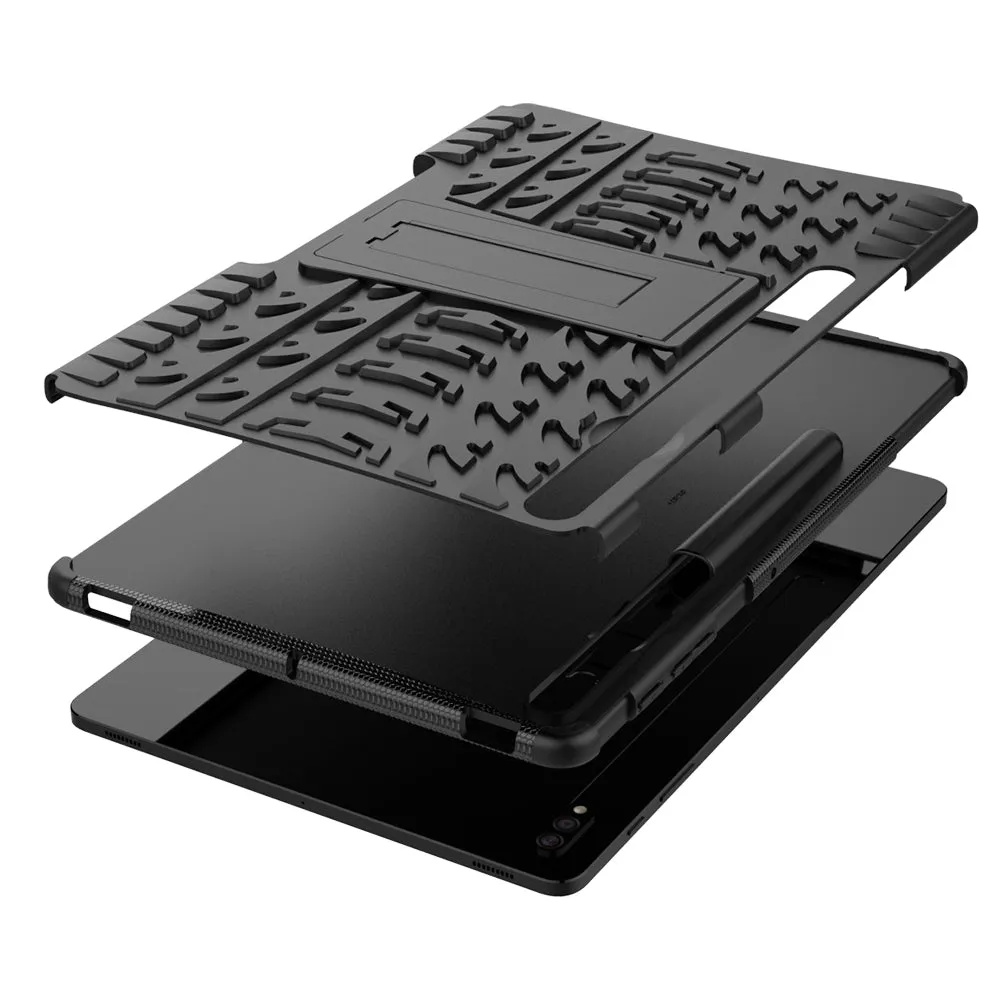 Samsung Galaxy Tab S7 / S7 Lite Hybrid Warrior Kickstand Case (T730, T735, T970, T976B)