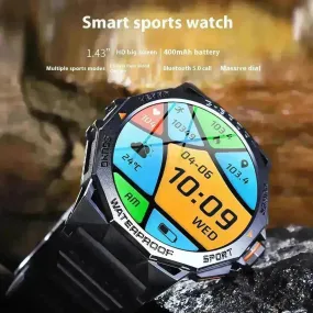 Screen Bluetooth Calling Weather Heart Rate Blood Oxygen Monitoring Smart Watch