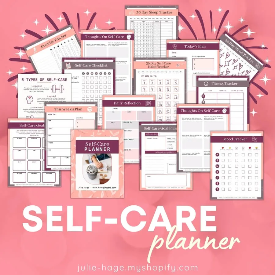Self-Care Planner: printable *digital product*