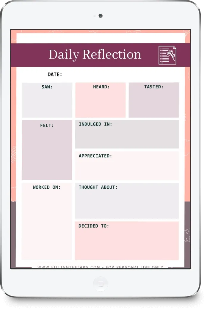 Self-Care Planner: printable *digital product*