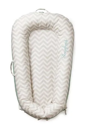 Sleepyhead Deluxe  Pod in Silver Lining (0-8 months)