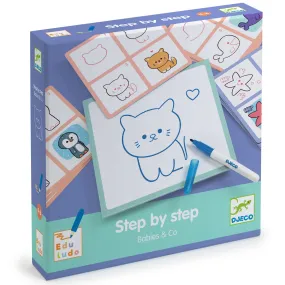 Step by Step Drawing - Babies & Co
