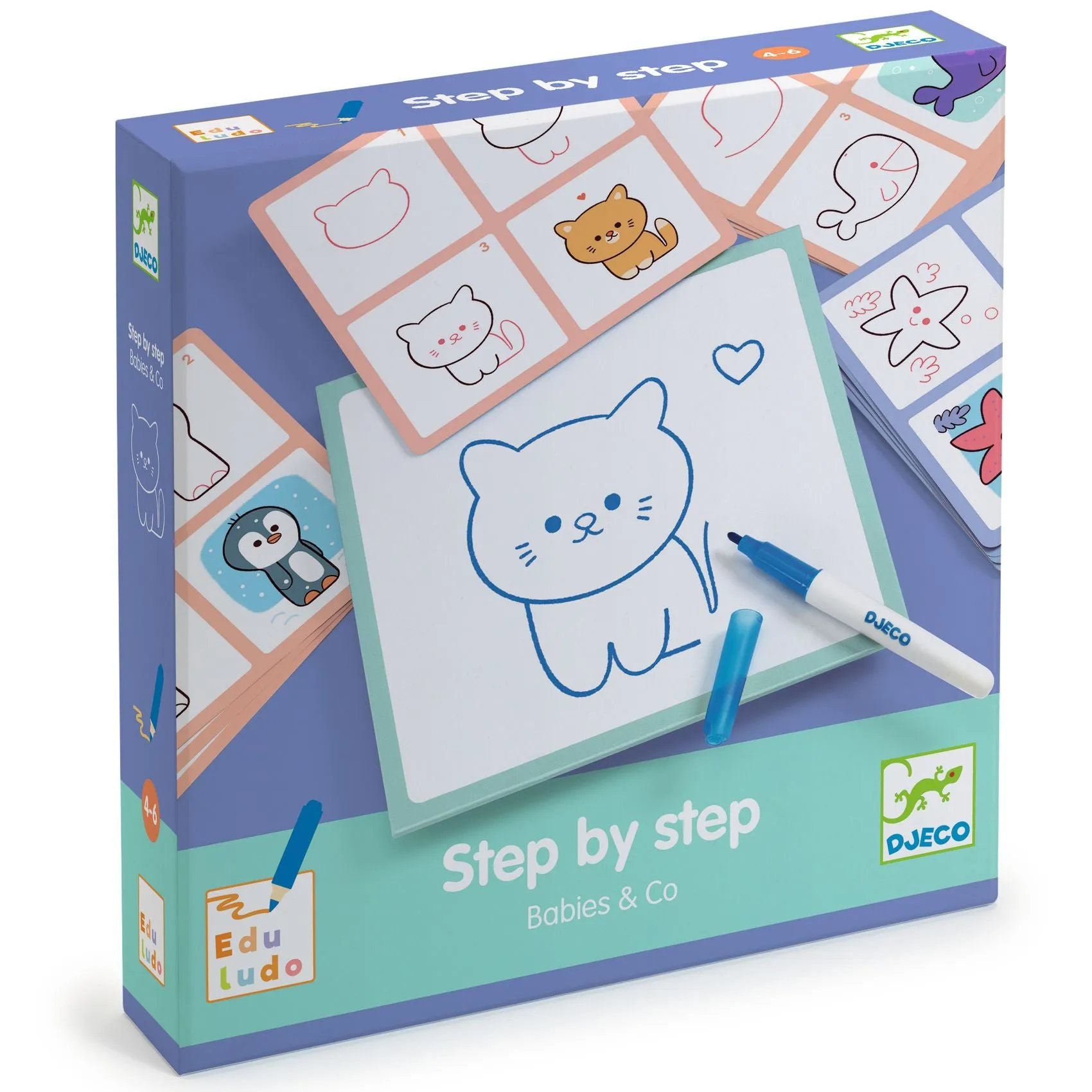 Step by Step Drawing - Babies & Co