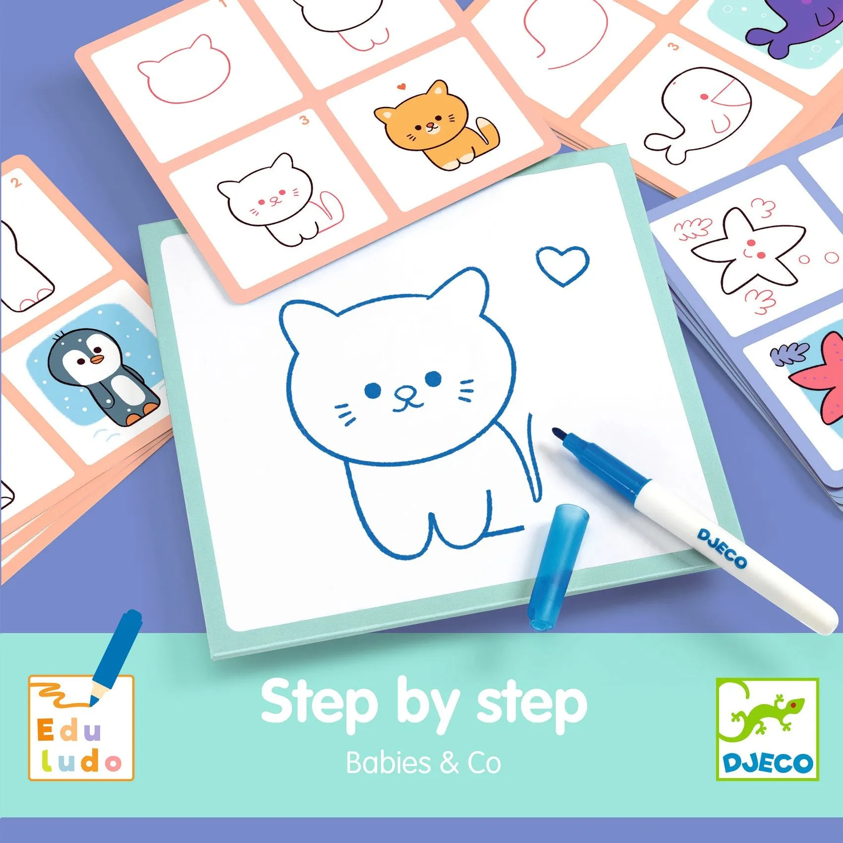 Step by Step Drawing - Babies & Co