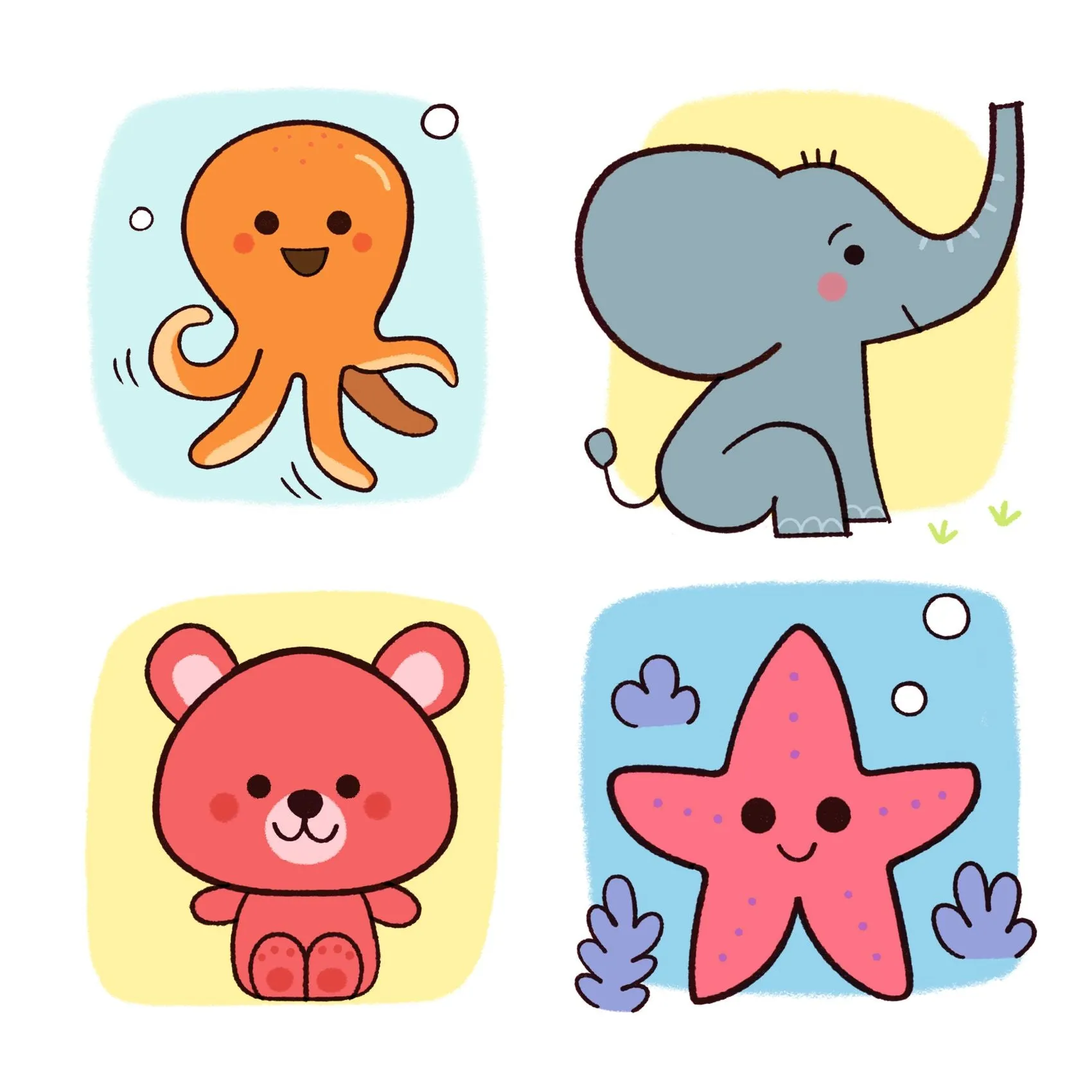 Step by Step Drawing - Babies & Co