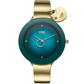 STORM London LIANA GOLD TEAL