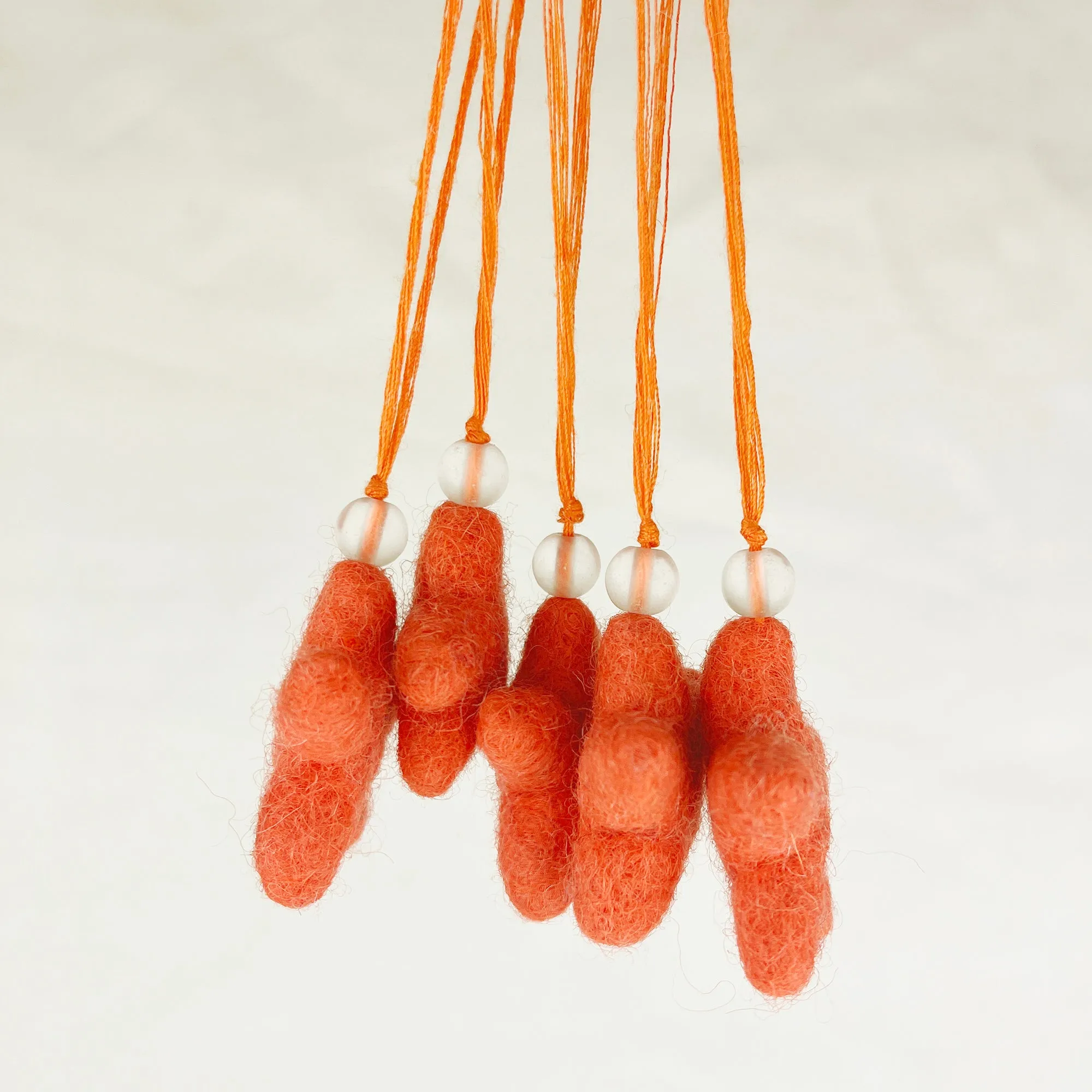 SUDARI Mini Felt Star Hanging Decoration Pack 5 (WS)