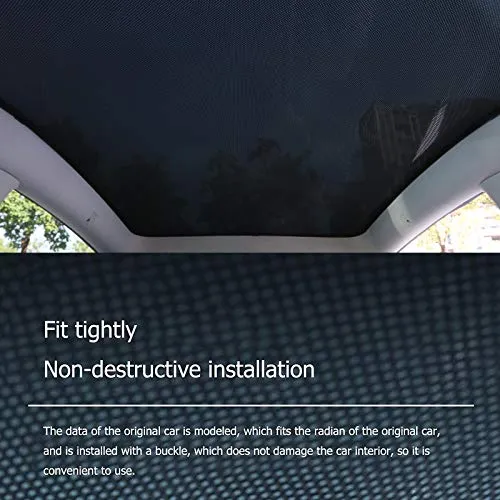 Sunshade for 2020-2021 Tesla Model Y (Black)
