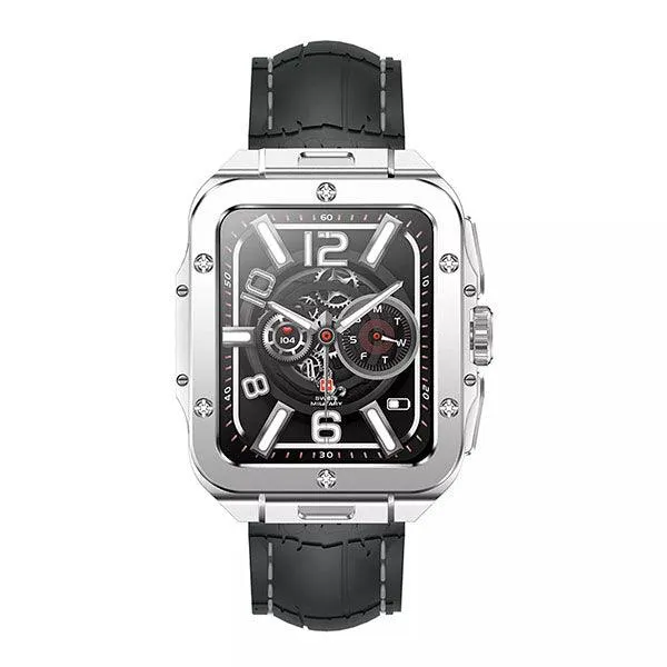 Swiss Military ALPS 2 Silver Frame Grey Silicon Strap-5SVC